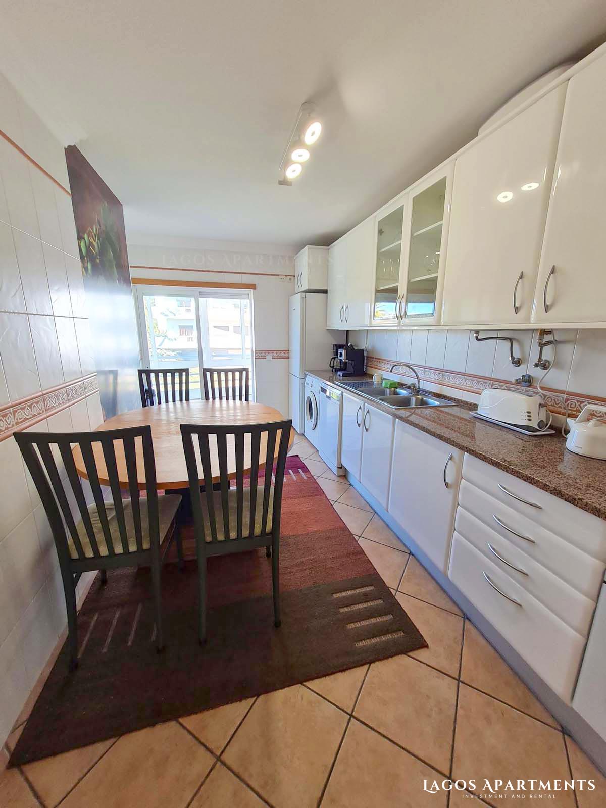 Kitchen and dining area