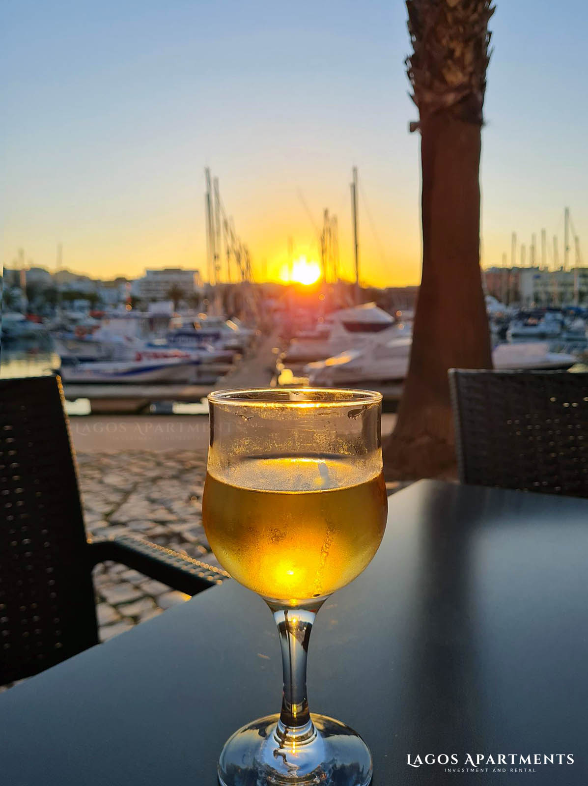 Marina sunset in Lagos